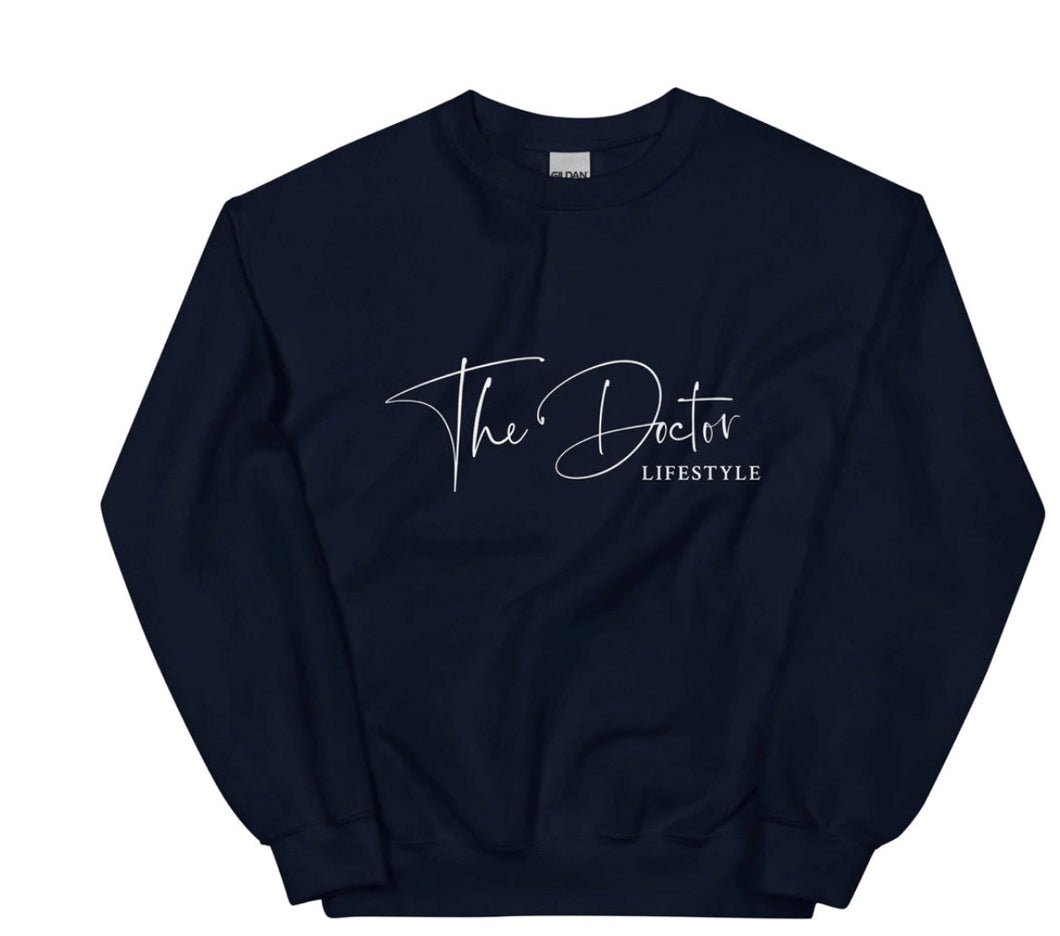 The Doctor Lifestyle Sweatshirt- Navy