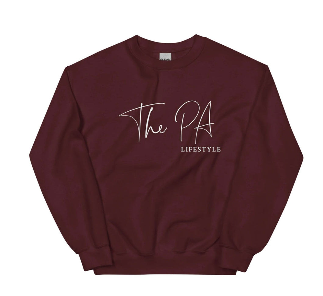 The PA Lifestyle Sweatshirt- Maroon