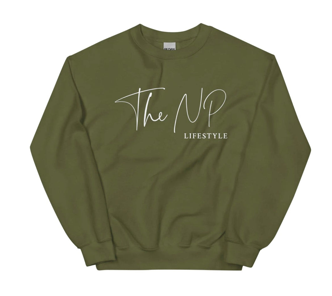 The NP Lifestyle Sweatshirt- Olive