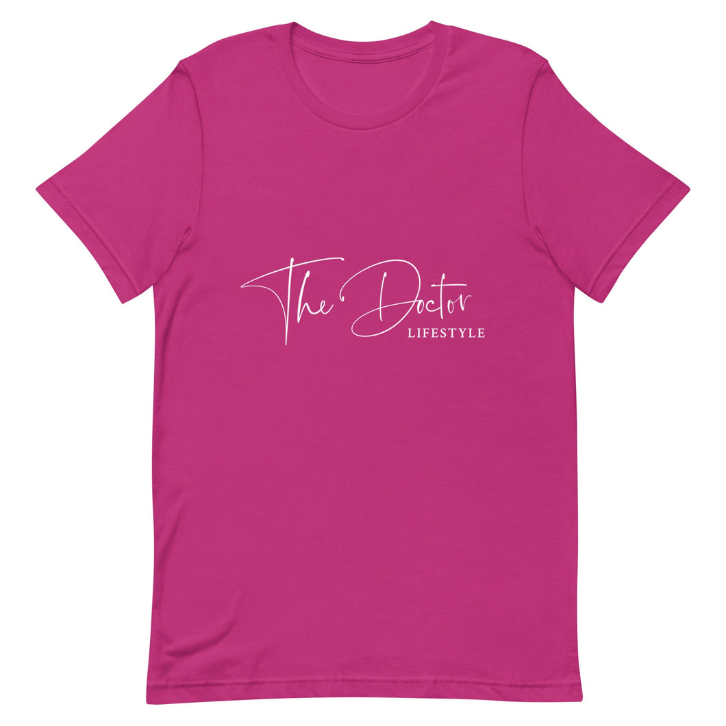 The Doctor Lifestyle Short Sleeve Shirt- Berry