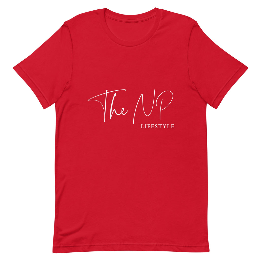 The NP Lifestyle Short Sleeve Shirt- Red