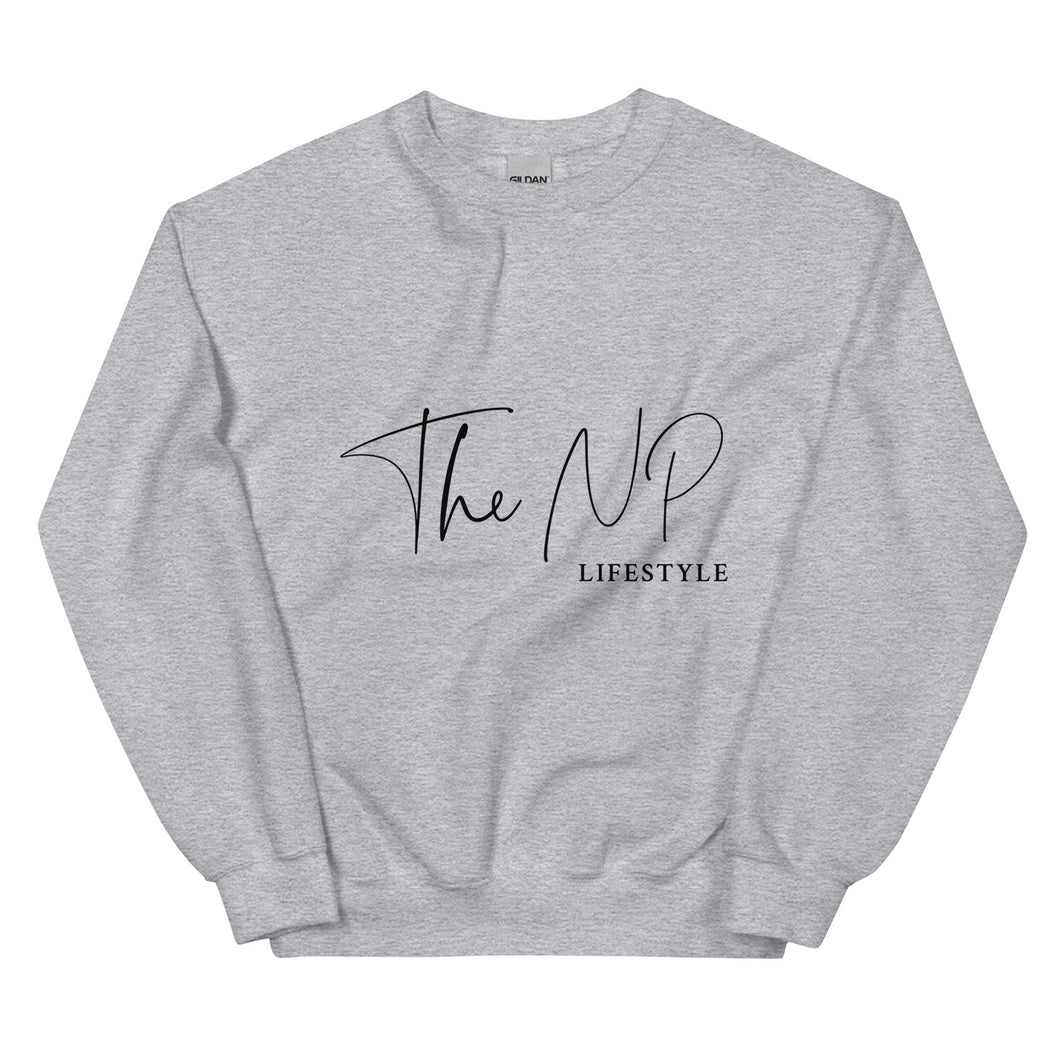 The NP Lifestyle Sweatshirt- Heather Gray