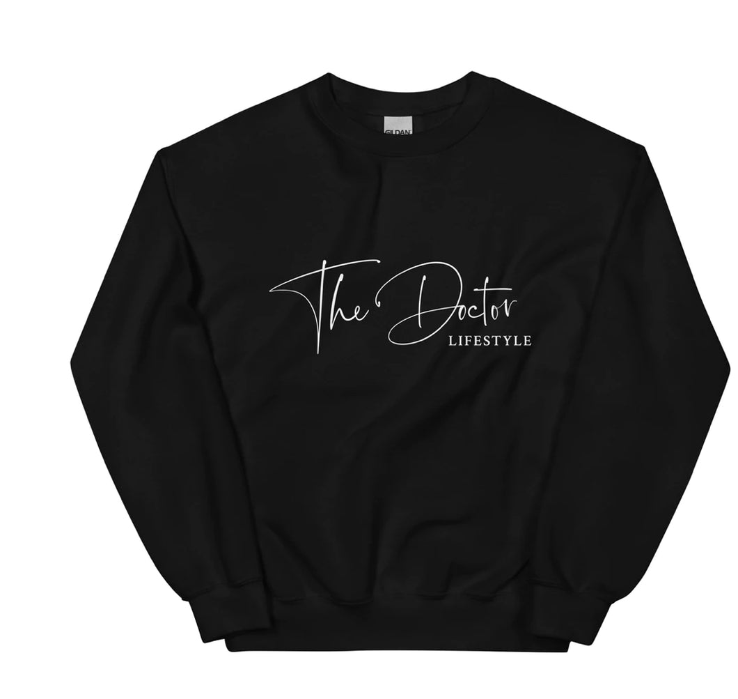 The Doctor Lifestyle Sweatshirt- Black